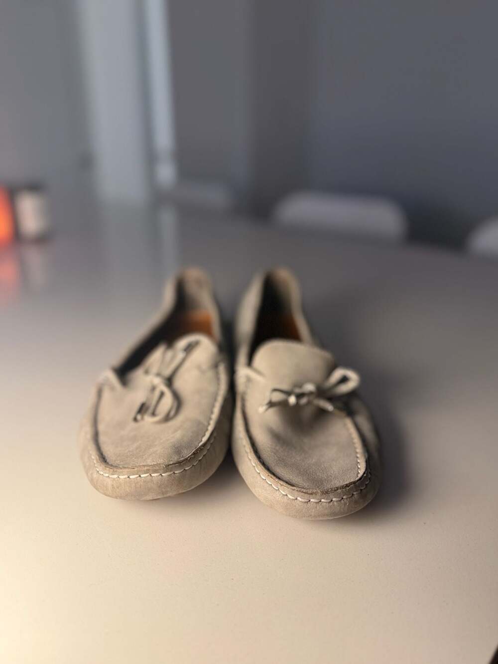 Mercanti Fiorentini suede driving loafers - Picture 2 of 9